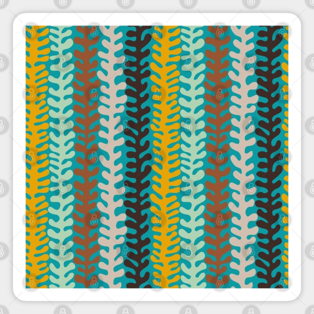 Matisse Kelp Forest Magnet by Salty Siren Studios